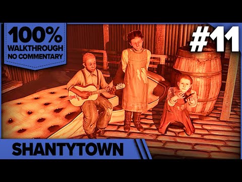 Bioshock Infinite 100% Cinematic Walkthrough (1999 Mode, All Collectibles) 11 SHANTYTOWN