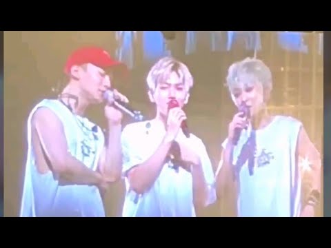 (180520) EXO - Baekhyun Whispered To Xiumin & Chen @ Magical Circus Tour in Nagoya