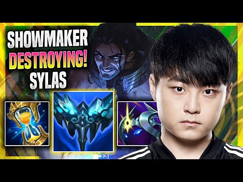 SHOWMAKER DESTROYING WITH SYLAS IN EUW SOLOQ! - DK ShowMaker Plays Sylas MID vs Yone!