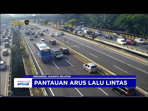 NTMC POLRI - PANTAUAN ARUS LALU LINTAS SEMANGGI, JAKARTA SELATAN