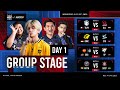 LIVE GROUP STAGE DAY 1 MLBB MSC At EWC 2025 ENG