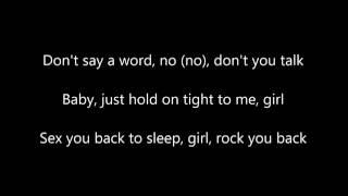 Back to sleep lyric   Chris Brown