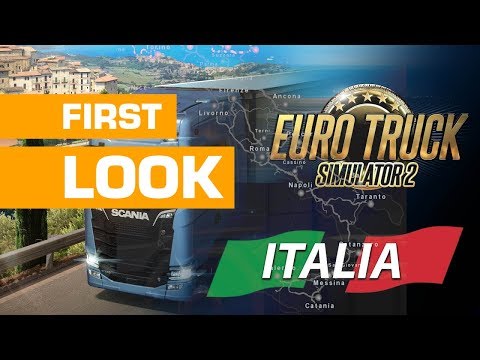 Euro Truck Simulator 2 - Italia DLC First Look