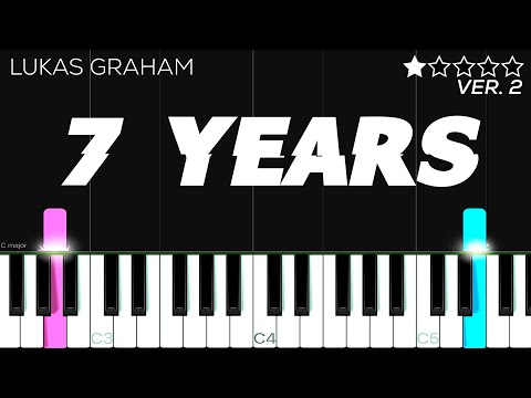 Lukas Graham - 7 Years | EASY Piano Tutorial