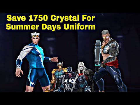 1750 Crystal Save For Summer Days Uniform 2022 - Marvel Future Fight