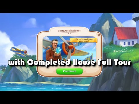 Manor Matters Full House Complete - Full Tour - The Cartography Room - Day 6 - YouTube