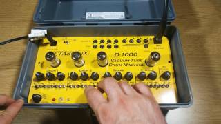 Video thumbnail for Metasonix D-1000 Vacuum Tube Drum Machine Jam by Sound Provider / Leonard de Leonard