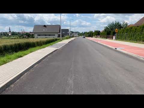 Ul. Kusocińskiego w Oleśnicy po przebudowie