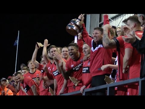 Quakers Celebrate 3rd Promotion in 4 Seasons