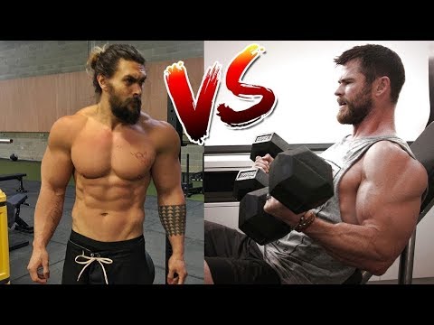 Jason Momoa VS Chris Hemsworth Training For Aquaman vs Avengers 2019 Who is Beast