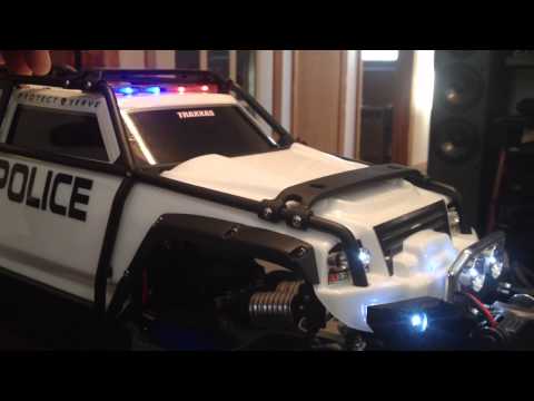 Traxxas Summit Police LEDs