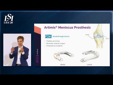 Maarten Van der Zanden, ATRO Medical - Artificial meniscus implants for knee pain | LSI USA '26