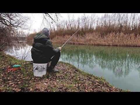 Am Prins mult Clean Iarna la Pluta cu Viermi in Carlig!