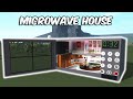 Turning a MICROWAVE into a HOUSE in BLOXBURG