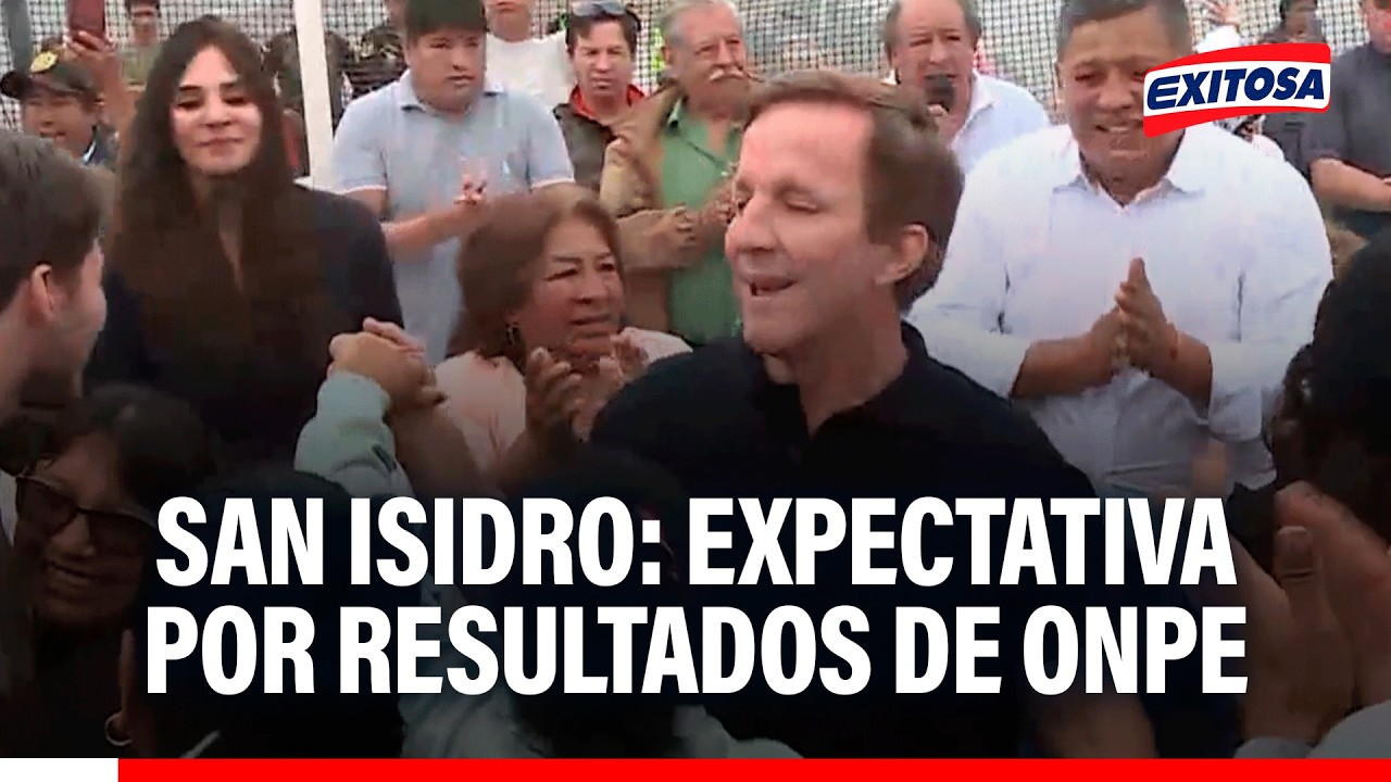 🔴🔵 San Isidro: expectativa por resultados de ONPE mientras Francis Allison permanece en su vivienda