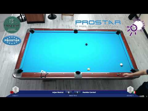 Prostar CUP IX Arjan Matrizi vs Daniele Corrieri