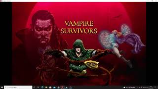 【Vampire Survivors】音声なし。面白かったので、金策する。