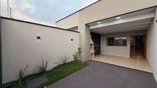 Essa é de tirar o fôlego! Linda casa de 3 quartos no Setor Ponta Kayana.