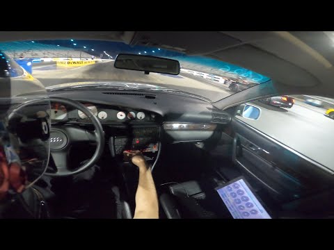 Audi S4 AAN - Roll Racing 4 Wide At zMAX Dragway