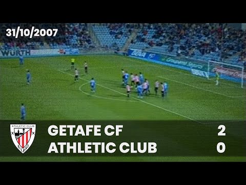 ⚽️ [Liga 07/08] J10 I Getafe CF 2 - Athletic Club 0 I LABURPENA