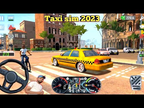 4X4 Cars Classic Uber Driver 🚕 City Car Driving Games Android iOS - Taxi Sim 2023 Gameplay