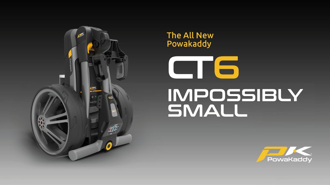 Video: Powakaddy CT6 Lithium Video: Powakaddy CT6 Lithium