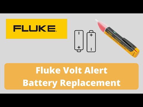 Fluke Volt Alert (1AC-A1-II) Battery Replacement - 60 Seconds or Less - Simple, Easy, Fast