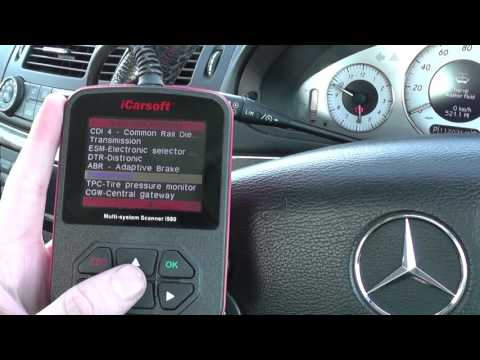 Mercedes Benz Suspension Fault Finding Diagnostic kit