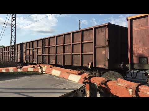 Expat Couriers - decayed Railway crossing near Popovo - Bulgaria