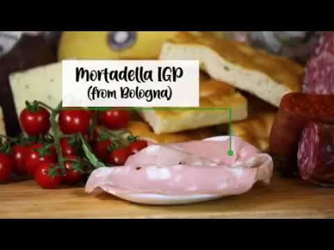 Italian mortadella with pistachios