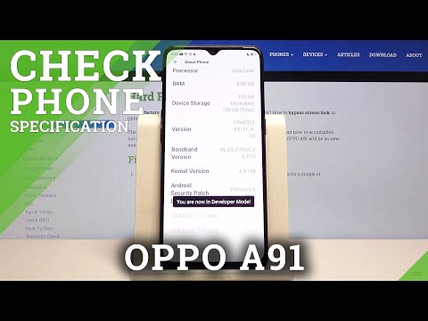 How to Check Phone Specification in OPPO A91 – Find Device’s Info