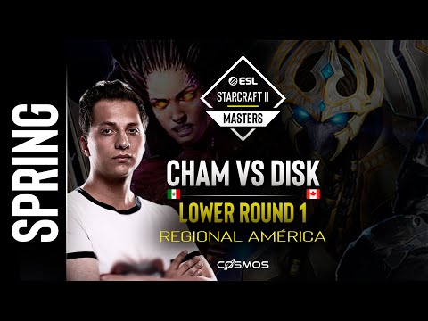 PLAYOFFS - Cham vs DisK 🥉Starcraft 2 - Spring ESL Masters Playoffs