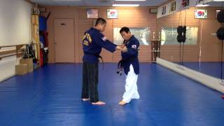 Hapkido One Hand Wrist Grab Defense 29
