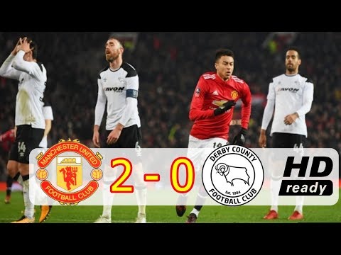 Man United vs Derby County 2-0 - All Goals & Highlights HD - FA CUP 5/01/2018 -  football fans