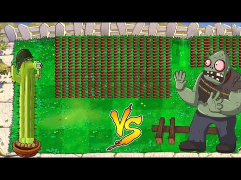 99999 Cactus vs 1 Chomper vs Gargantuar Plants vs Zombies