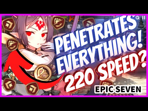 [Epic Seven] Apocalypse Ravi PENETRATION SET 😱😱 Speed Build! (Guild War!)