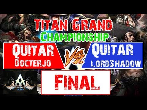 Titan Final 16/12/2018 DocterJO(Quitar) VS LordShadow(Quitar) Atlantica Online By Ini3
