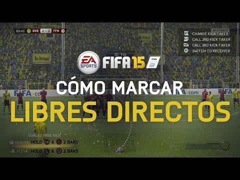 FIFA 15 - Tutorial - Cómo marcar libres directos [HD]