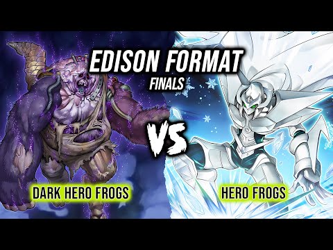 Yu-Gi-Oh! Edison Format Finals: Dark Hero Frogs Vs Hero Frogs