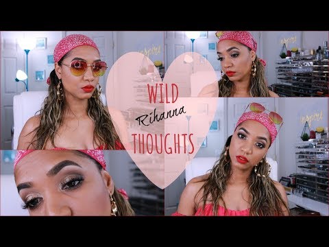 💕 RIHANNA Inspired ⋆⋆ WILD THOUGHTS ⋆⋆ MAKEUP Tutorial 💕
