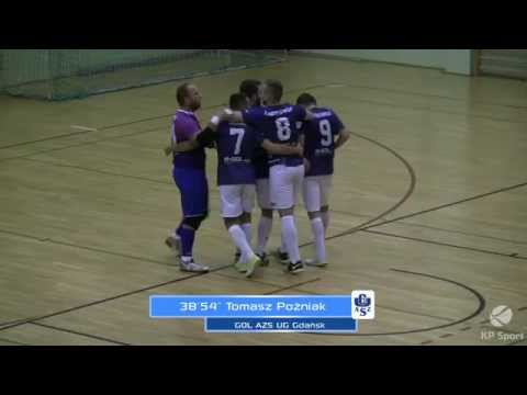 TAF Unikat Toruń - AZS UG Gdańsk / Skrót / 1 Polska Liga Futsalu [20.09.2015]