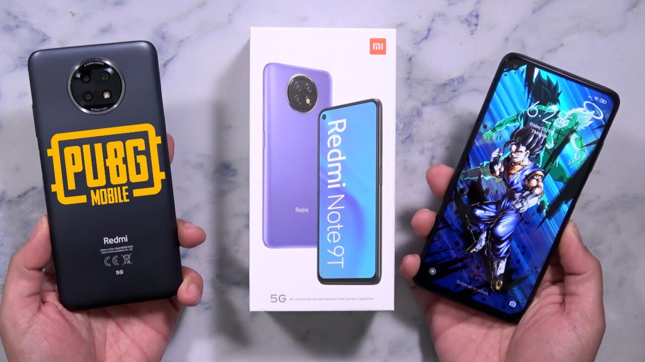 Xiaomi Redmi Note 9T 5G Hands-On, Impressions, Pubg Mobile, Call Of Duty Mobile Gaming, Camera Test