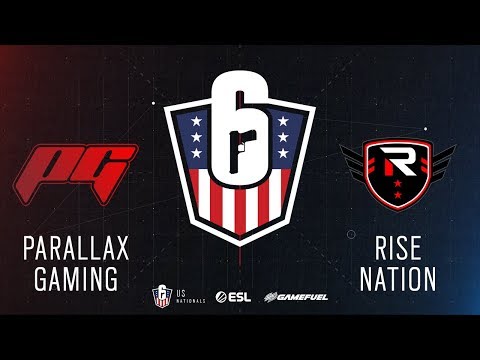 Parallax Gaming vs. Rise Nation | Rainbow Six: US Nationals - 2019 | Stage 2 | Eastern Conference Se