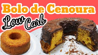 Bolo de CENOURA LOW CARB com Farinha de AMÊNDOA | Gio Chef  2020