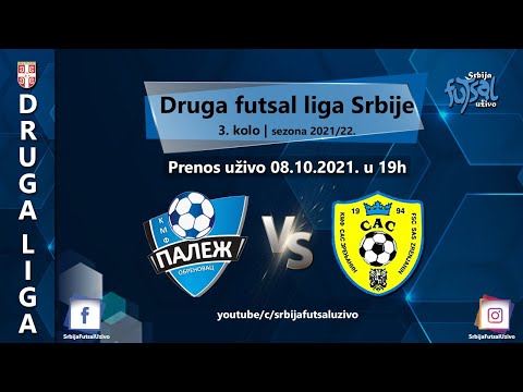 KMF Palež - KMF SAS | Druga futsal liga Srbije
