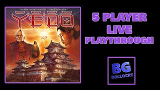 Yedo Board Game - 5 Player Live Playthrough