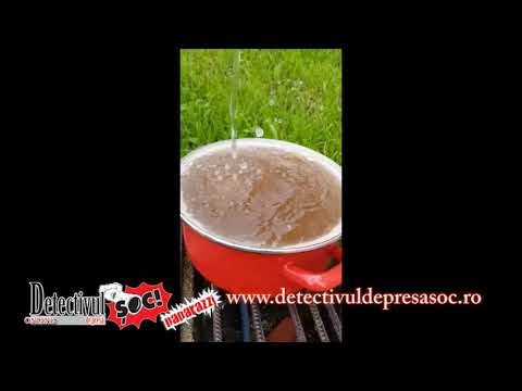 Apă NEAGRĂ la BUDEȘTI