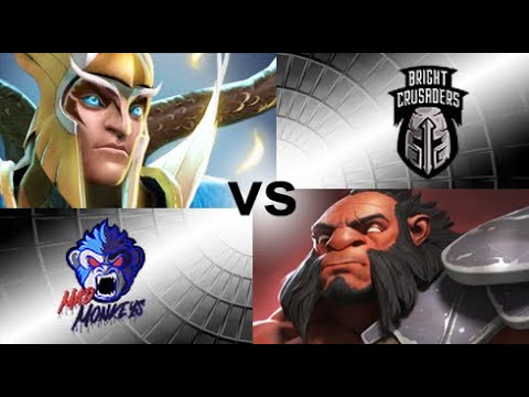 Mad Monkeys vs Bright Crusaders  (game 3) |  ХАЙЛАЙТЫ