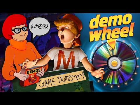 Saturday Morning Cartoons Take a Dark Turn - Demo Wheel