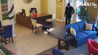 Surveillance video shows 93-year-old man shoot apartment manager in both legs